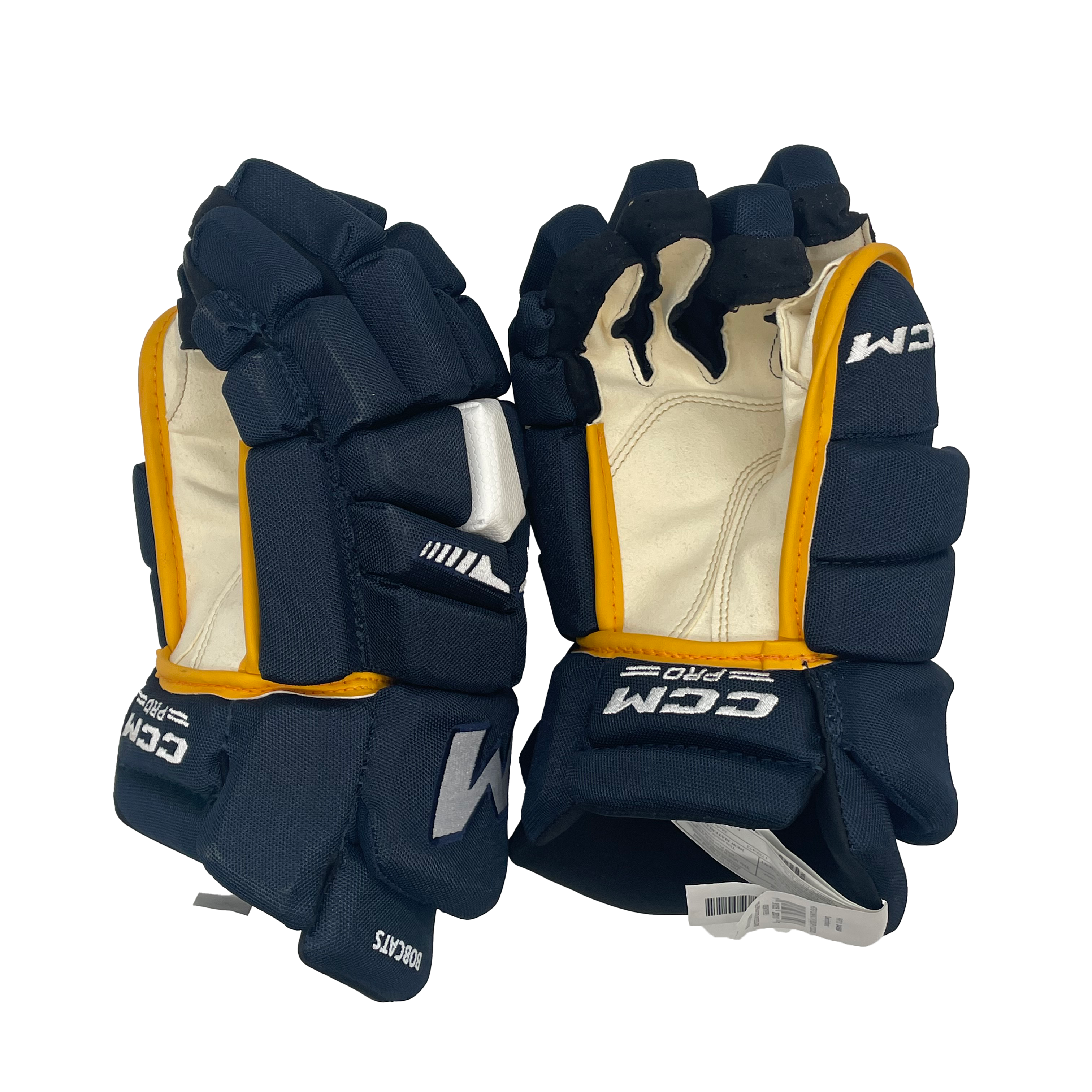 CCM HGTKXP - Gant Pro Stock intermédiaire (bleu marine/jaune)